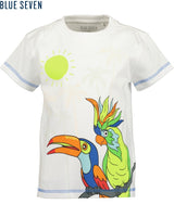 Boys Knitted T-Shirt – White