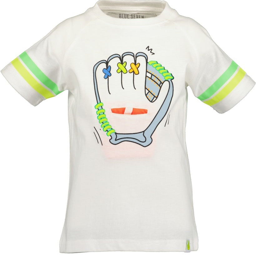 Boys Knitted T-Shirt – White