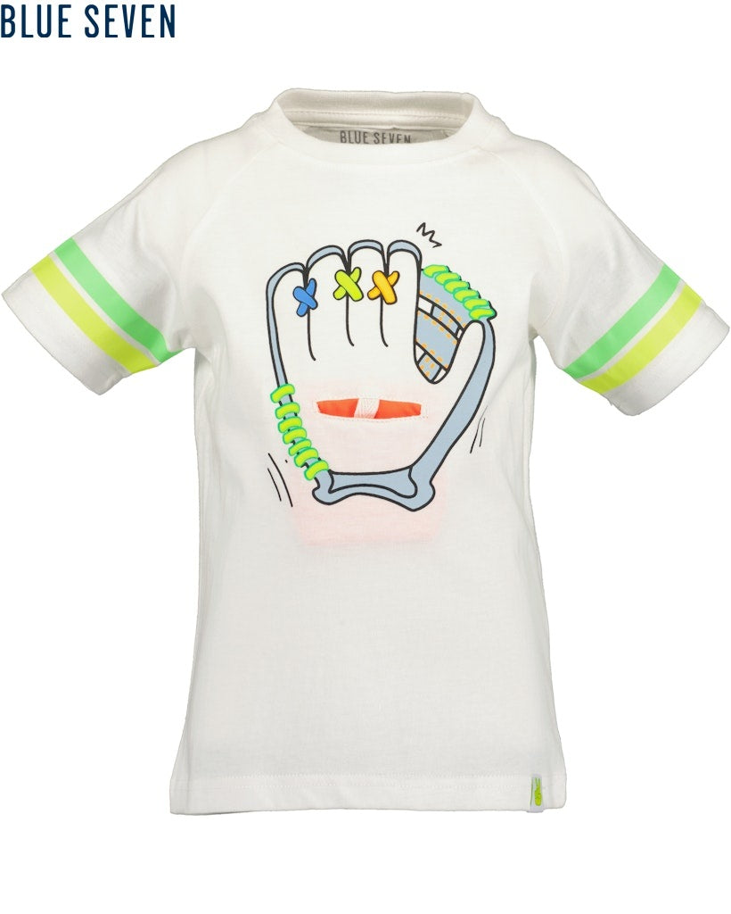 Boys Knitted T-Shirt – White