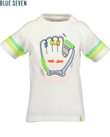 Boys Knitted T-Shirt – White