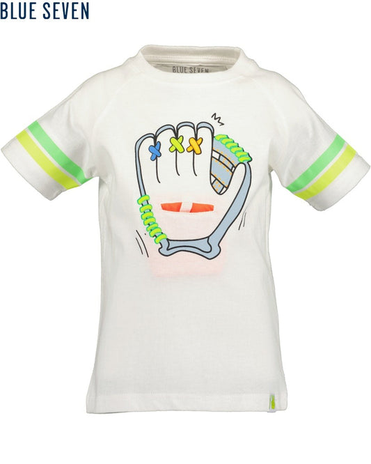Boys Knitted T-Shirt – White