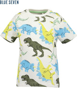Boys Knitted T-Shirt – Blue Seven (802370)