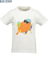 Boys Knitted T-Shirt – White