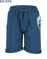 Boys Knitted Sweat Shorts – Blue Seven (824647)