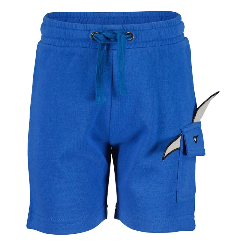 Boys Knitted Sweat Shorts – Blue Seven (824651)