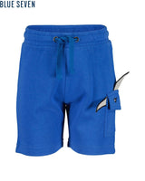 Boys Knitted Sweat Shorts – Blue Seven (824651)