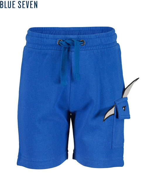 Boys Knitted Sweat Shorts – Blue Seven (824651)
