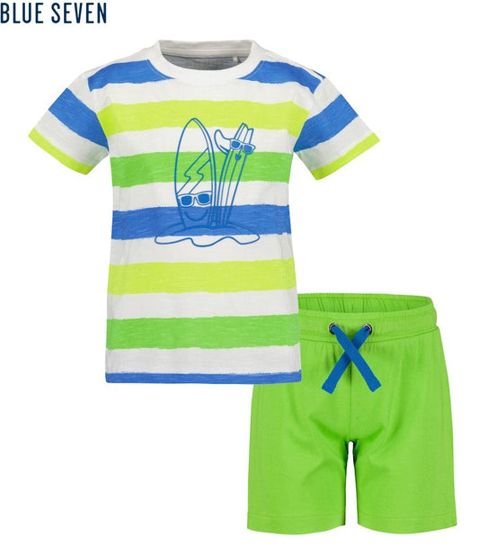 Boys Knitted 2-Piece Set – Blue Seven (826038)