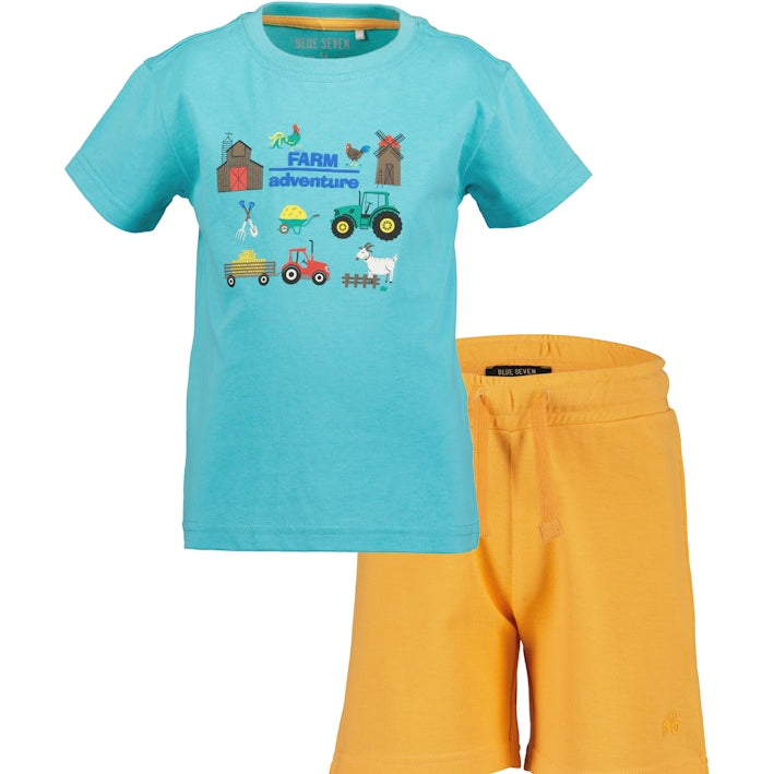 boys T-shirt and shorts