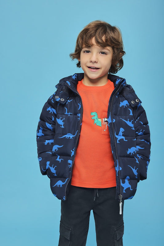 boys outdoor jacket with detachable hood