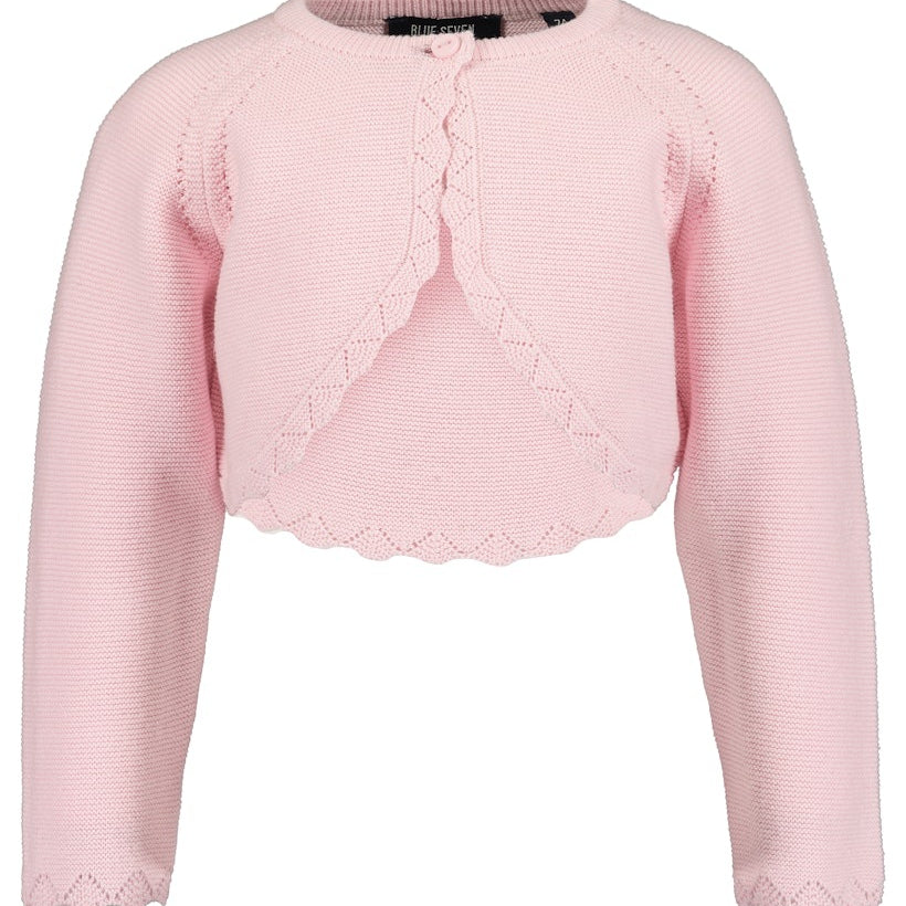 Mini girls knitted bolero