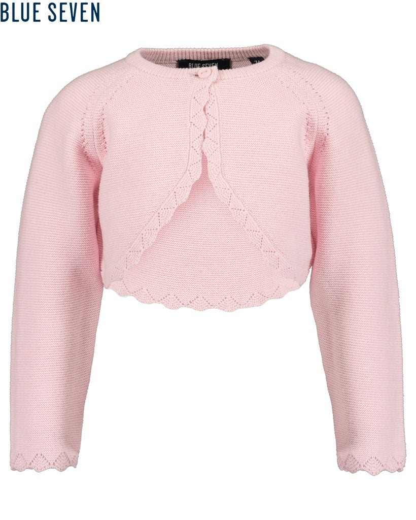 Mini girls knitted bolero