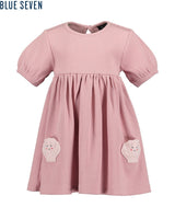 Mini girls knitted dress