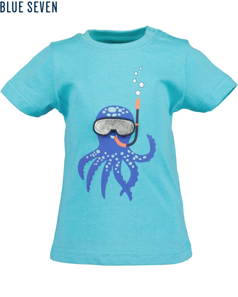 Mini boys knitted shirt