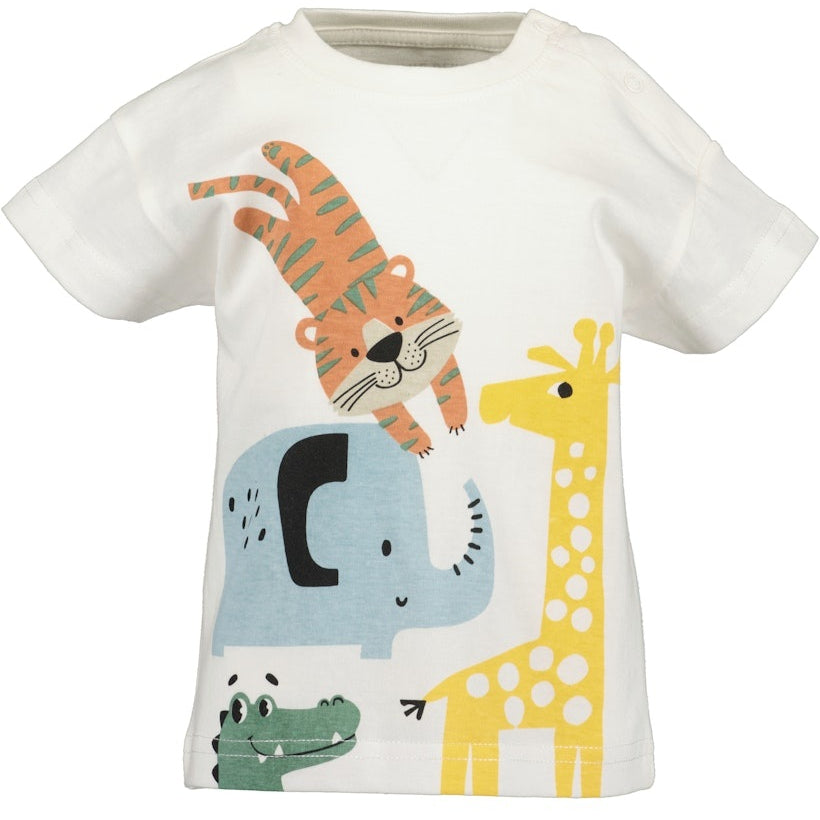 Mini boys knitted shirt