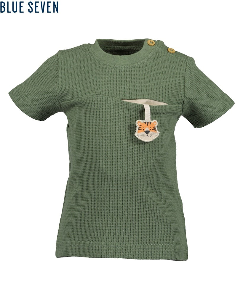 Mini boys knitted shirt