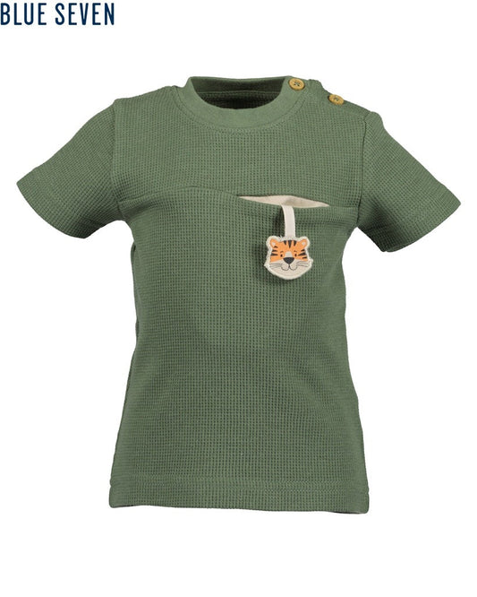 Mini boys knitted shirt