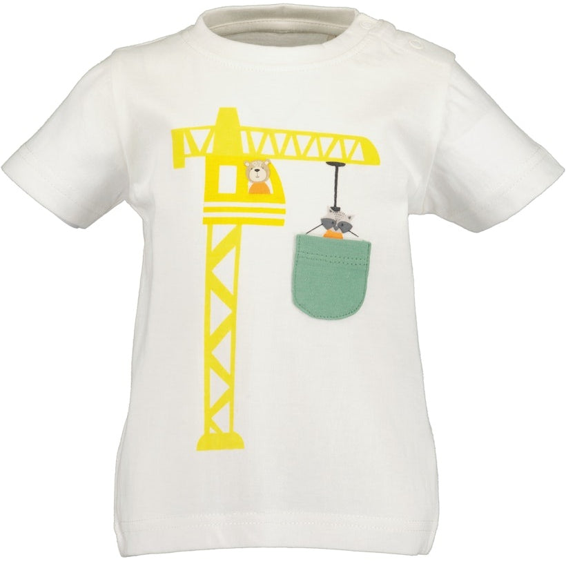 Mini boys knitted shirt