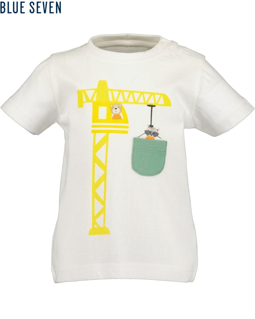 Mini boys knitted shirt