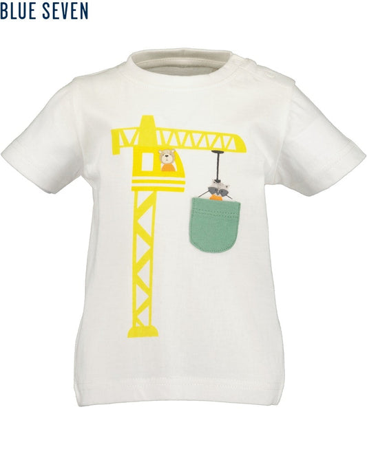 Mini boys knitted shirt