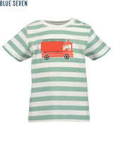 Mini boys knitted shirt