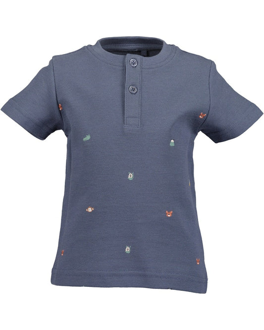 Toddler Boys Henley Shirt