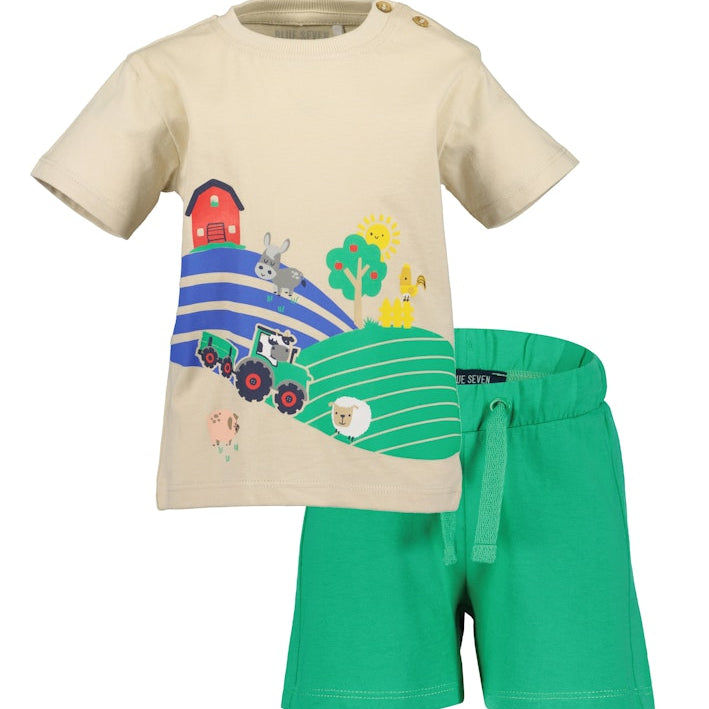 Toddler Boys Shirt & Shorts Set