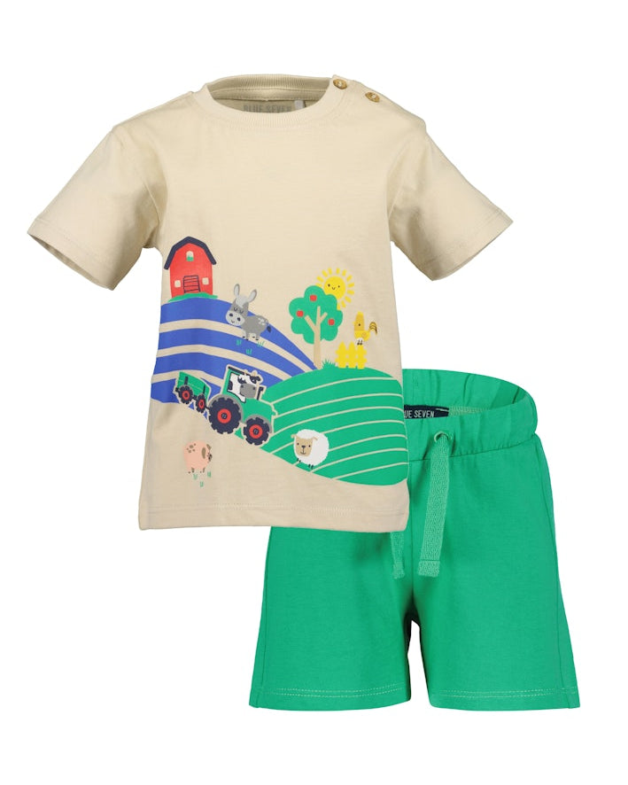 Toddler Boys Shirt & Shorts Set