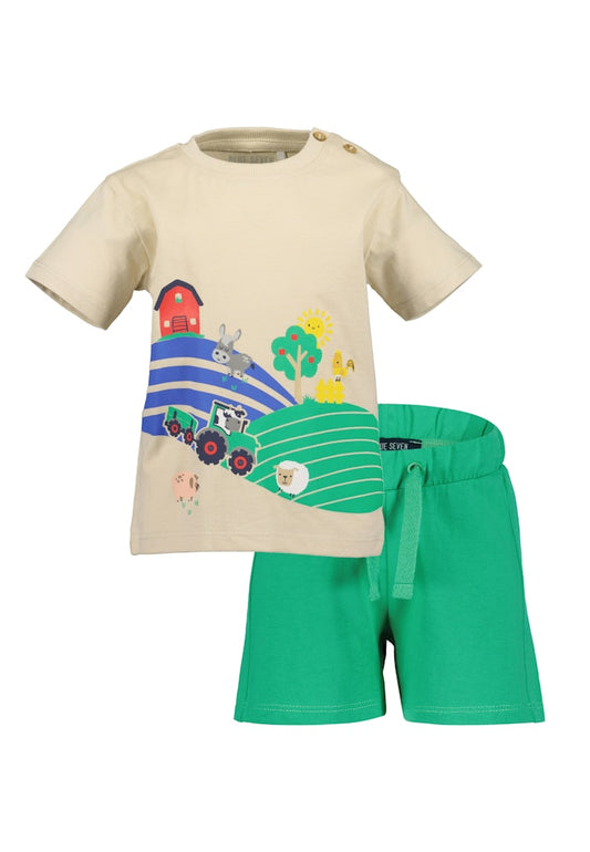 Toddler Boys Shirt & Shorts Set