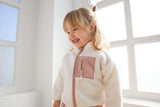 Toddler girls fleece jacket