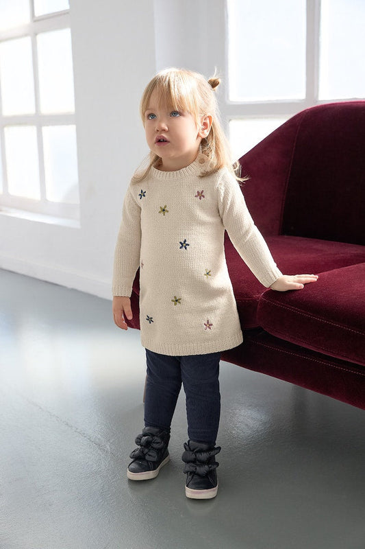 Toddler girls knit dress