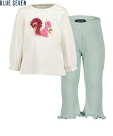Toddler girls shirt and rib leggings