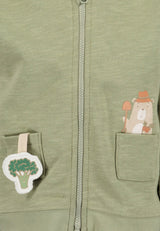 Toddler boys sweat jacket