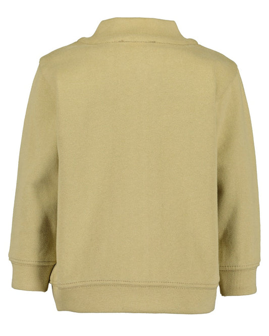 Toddler boys sweat jacket, rib collar