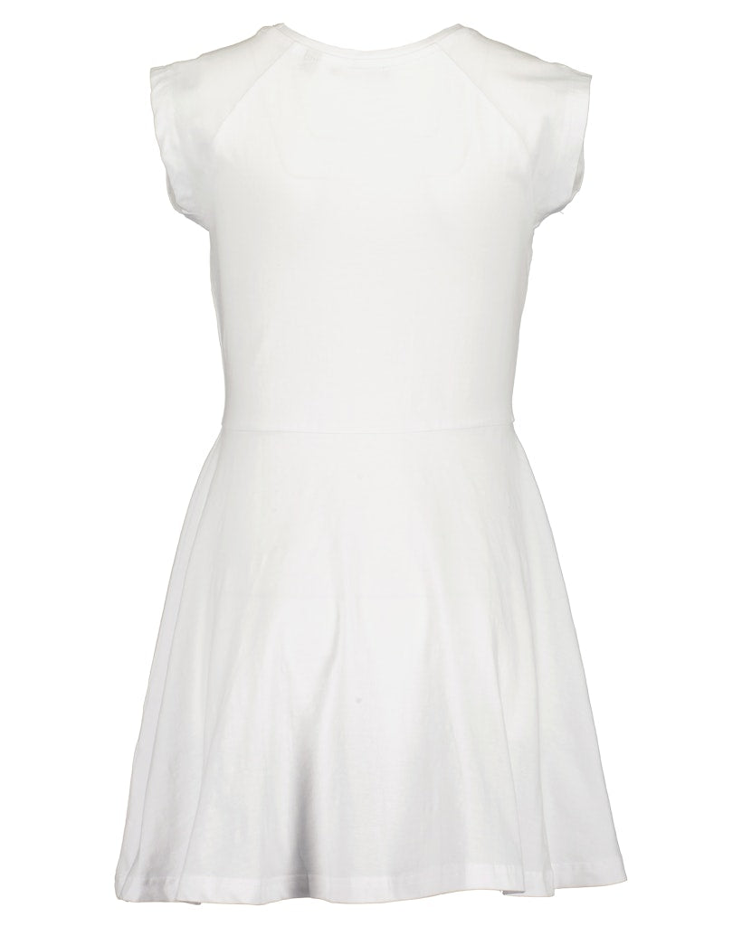 Girls Woven Dress – White