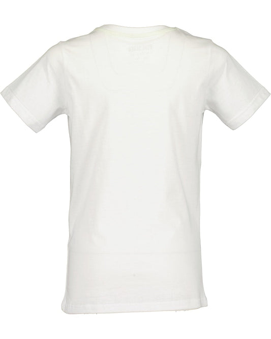 Boys Knitted T-Shirt – White