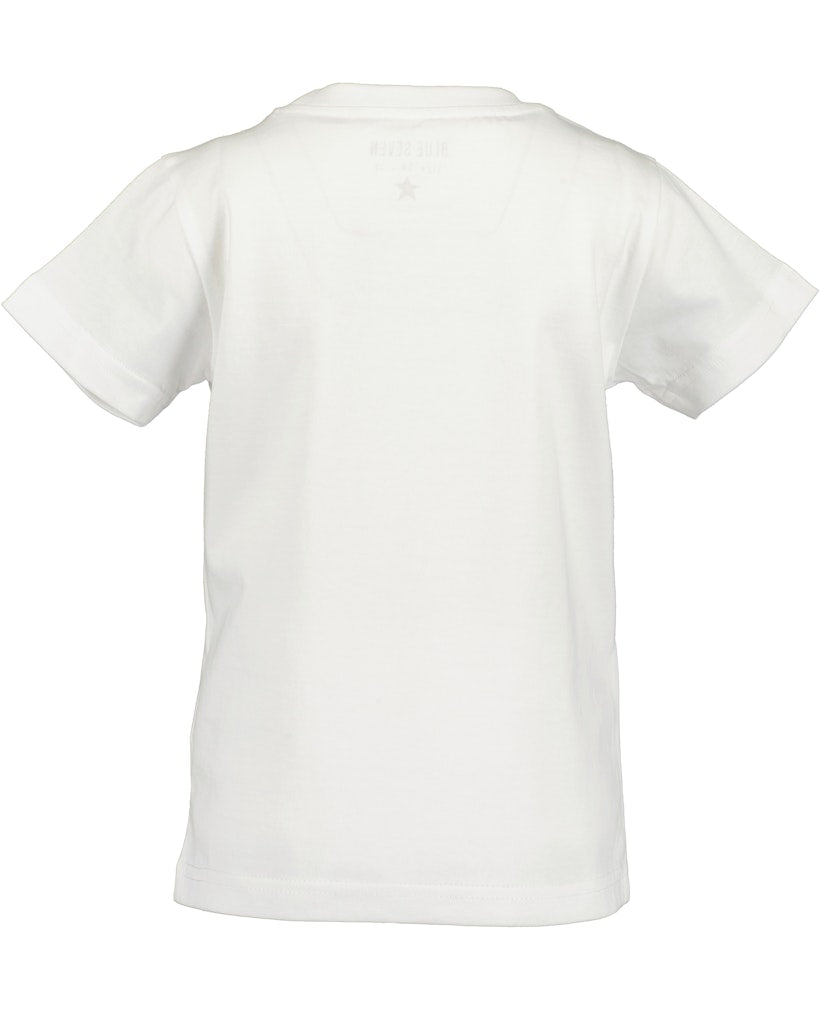 Boys Knitted T-Shirt – White