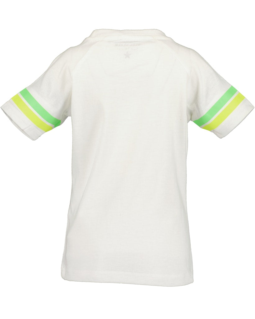 Boys Knitted T-Shirt – White