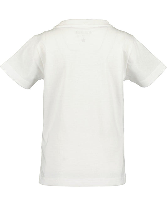 Boys Knitted T-Shirt – White