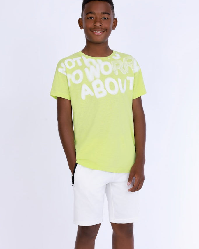 boys knitted sweat bermuda