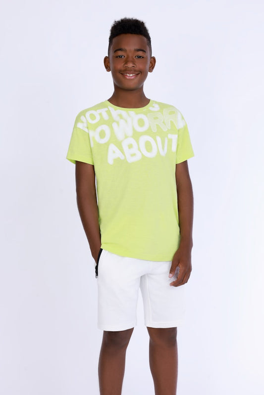 boys knitted sweat bermuda