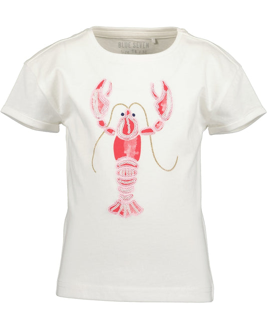 Girls Knitted T-Shirt – Blue Seven (702360)