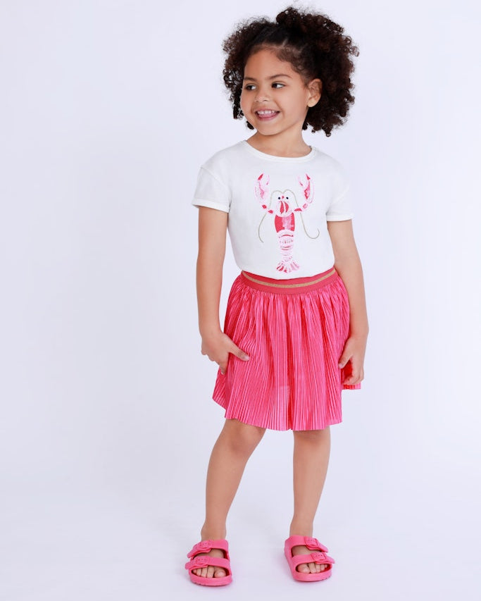Girls Knitted T-Shirt – Blue Seven (702360)