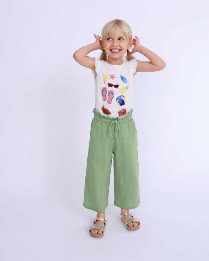 girls knitted T-shirt