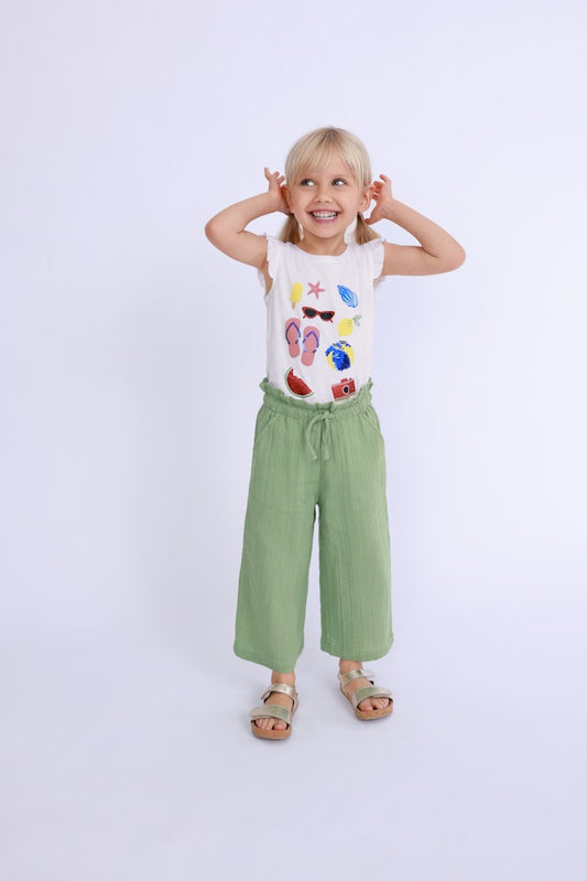 girls knitted T-shirt