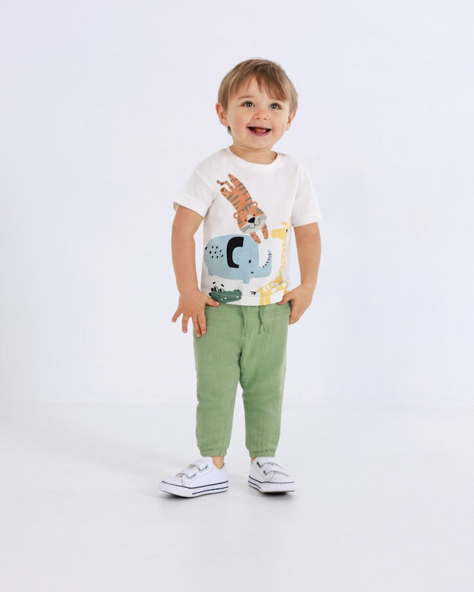 Mini boys knitted shirt