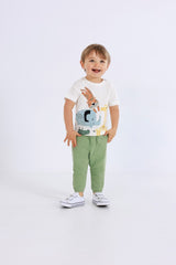 Mini boys knitted shirt