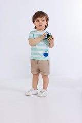 Mini boys woven shorts