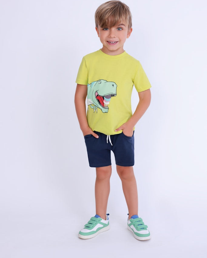 Boys Knitted T-Shirt – Blue Seven (802370)