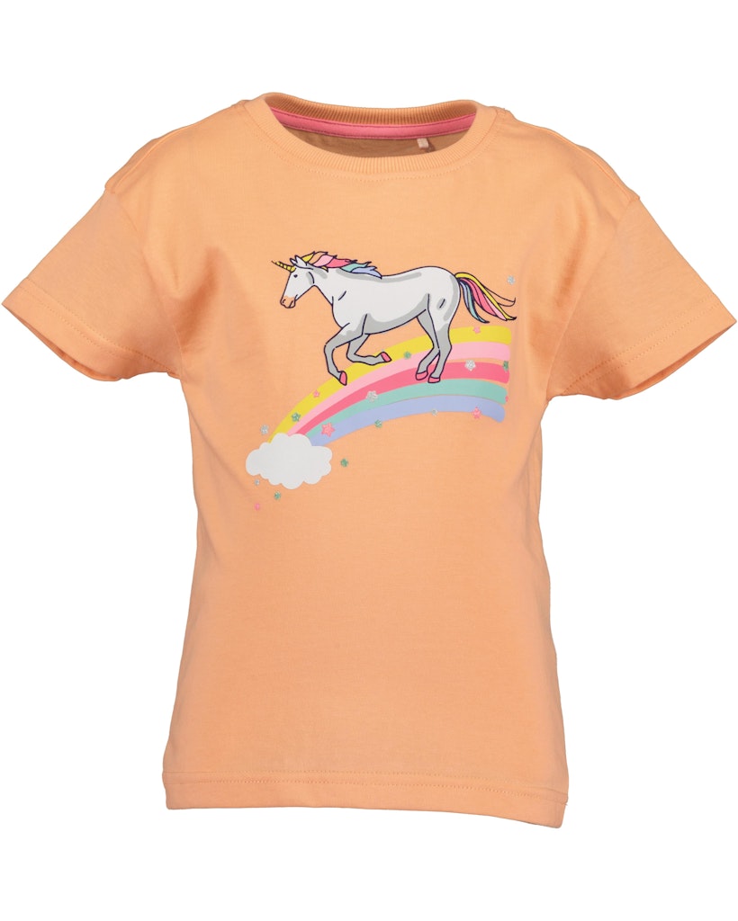Girls Knitted T-Shirt – Blue Seven (702366)